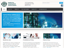 Tablet Screenshot of clinicaldeliverysys.com